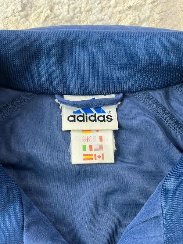 Conjunto de Fato de Treino adidas Away Football Vintage Espanha 1999-2000s Tamanho G – photo 3